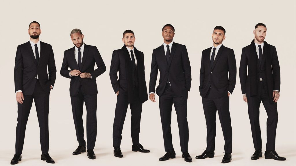 Paris Saint-Germain Get Dressed Up in Dior