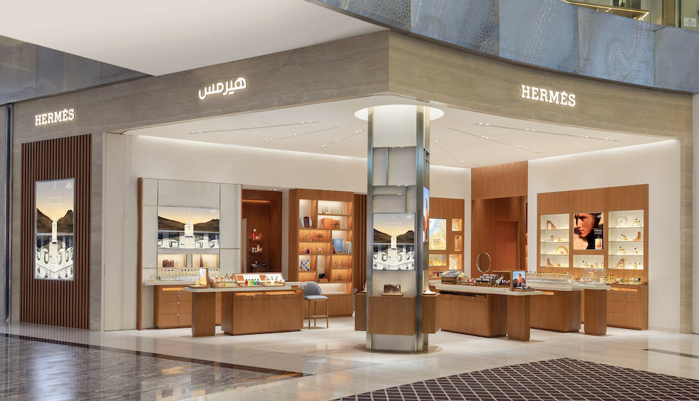 New Hermès Perfume & Beauty store in Doha Festival City